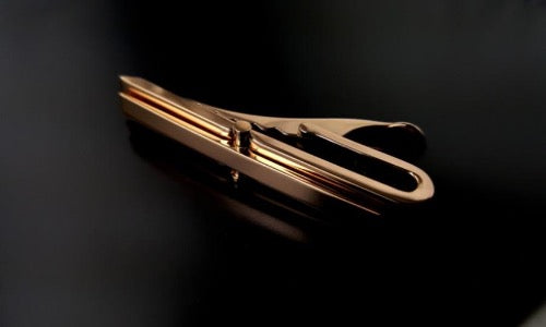 Shield Rose Tie Bar
